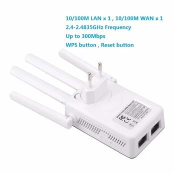 PIX Link LV WR09 Range Extender Router Repeater PIX LINK 300M Wireless