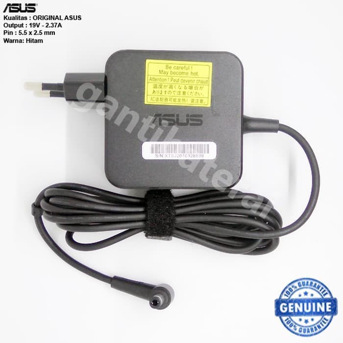 Adaptor Charger ASUS X451 X451C X455L X450L X451M X551C 19V 2.37A ORI