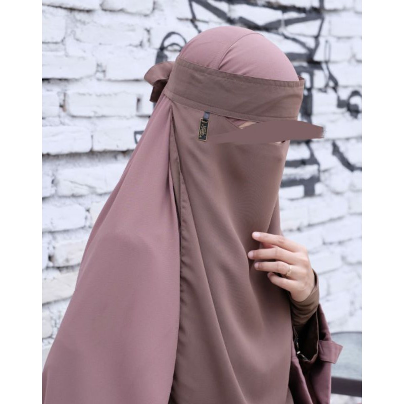 FLAP NIQAB FUWAYRIT ABAYA MALIKAH NIQAB BANDANA PONI