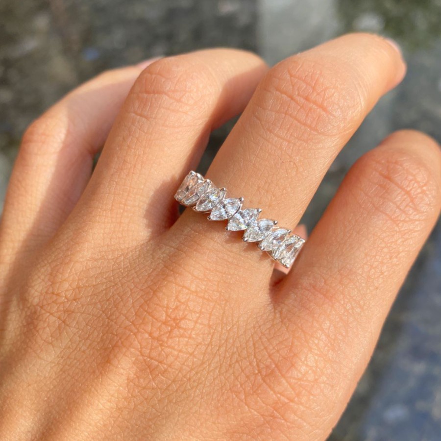 Marquise Eternity Band