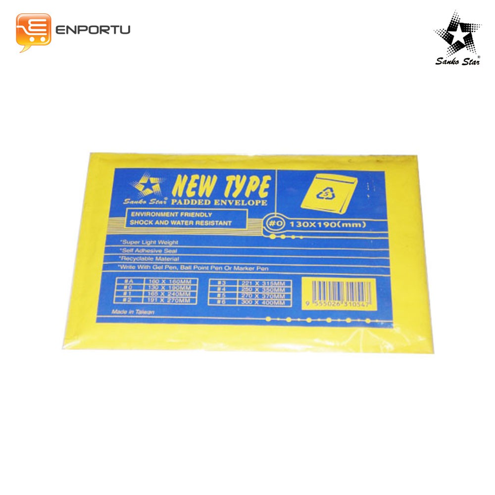 

SANKO STAR Water-proof Amplop #0 (130x190mm)
