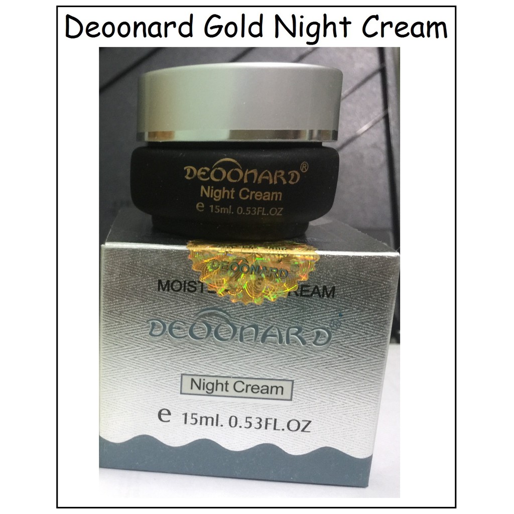 [ ECERAN ] NIGHT CREAM B DEOONARD SILVER( Deo nard gold silver)