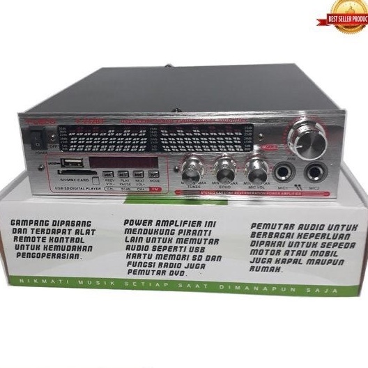 COD Amplifier Fleco F-232BT - Ampli Fleco 232 BT - Fleco 232BT//AMPLI KARAOKE FLECO BT-232//AMPLI BLUETOOTH FLECO BT-232