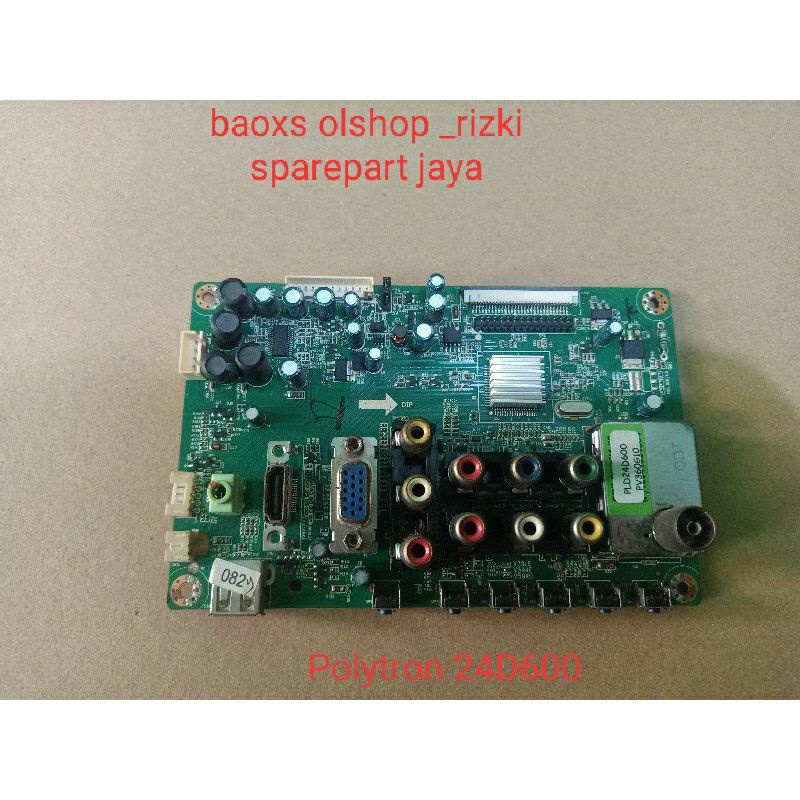 MB TV LED POLYTRON  PLD24D600 mainboard tv led Polytron PLD 24d600