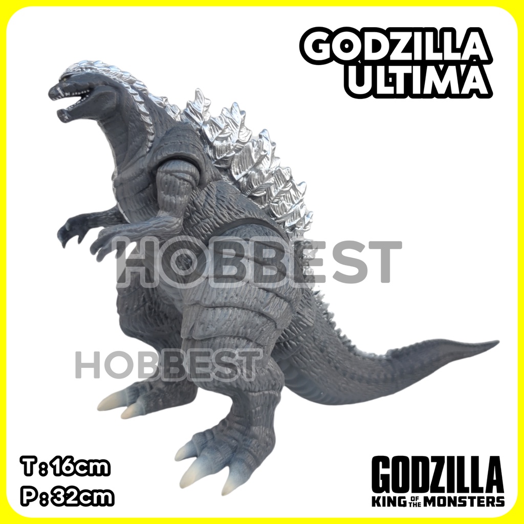 GODZILLA ULTIMA 16cm Action Figure Miniatur Pajangan Mainan Anak Cowok Monster Gojira Godzila Kaiju