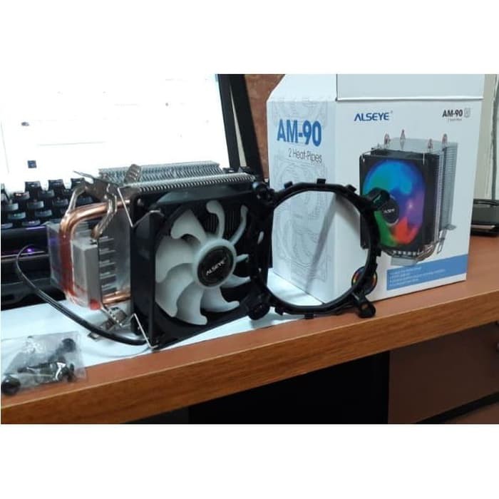 Alseye AM90 2 pipe / Alseye AM-90 2 pipe CPU Cooler RGB