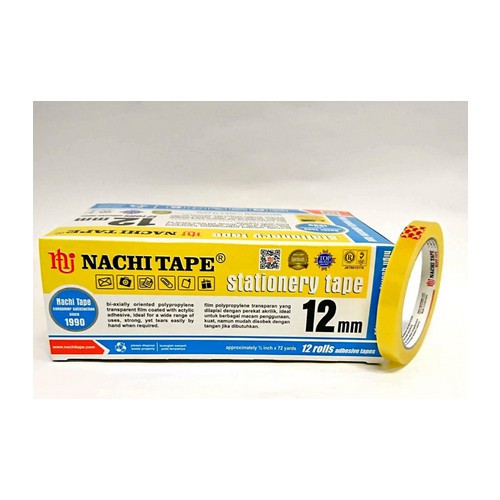 NACHI ISOLASI STATIONERY 12MM X 72Y