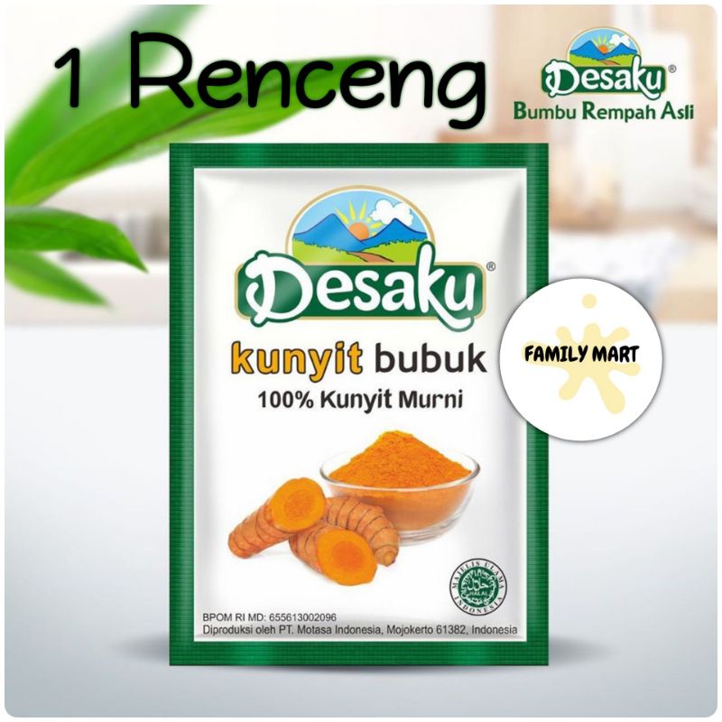 

1 Renceng Desaku Kunyit isi 12pc