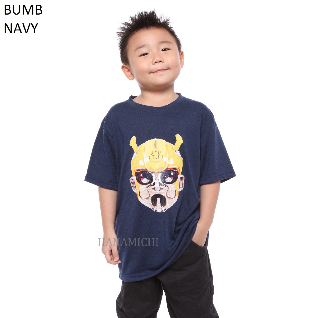 Hanamichi BUMB Kaos Anak Sablon Superhero