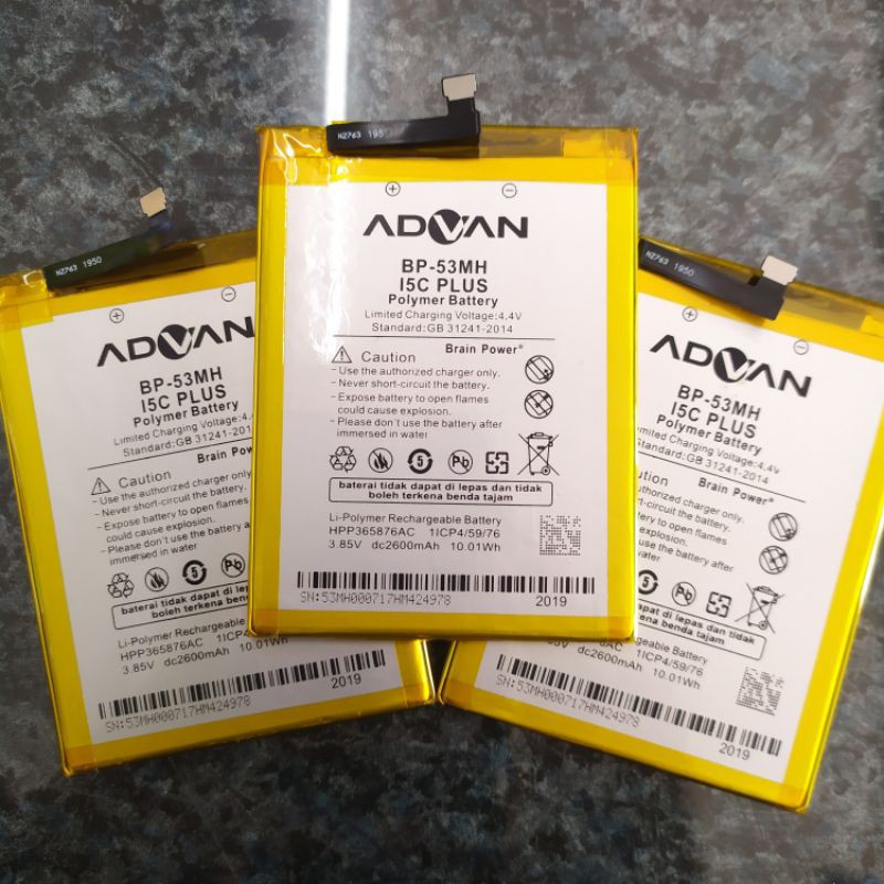 Battery Baterai Advan I5C Plus