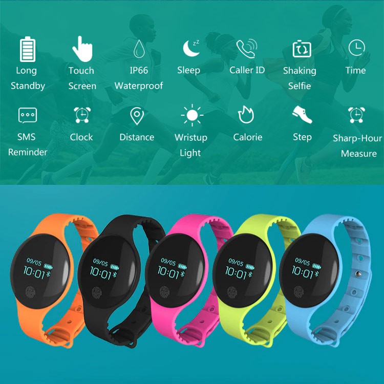 Bracelet TLW08 Flagfit smart Watch wrist band Tracker BT 4.0 Sport health bracelet Pedometer