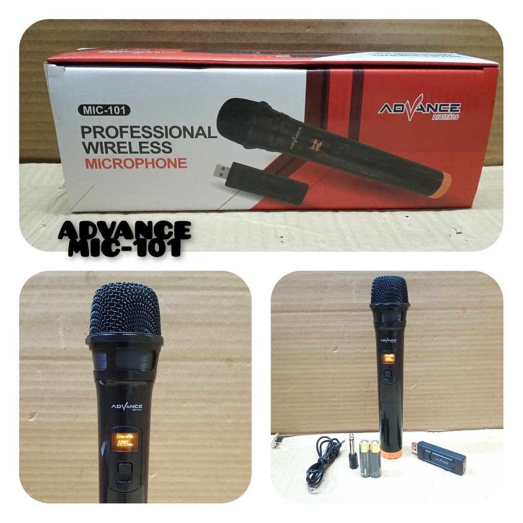 Mic Wireless Single Advance 101 ORIGINAL