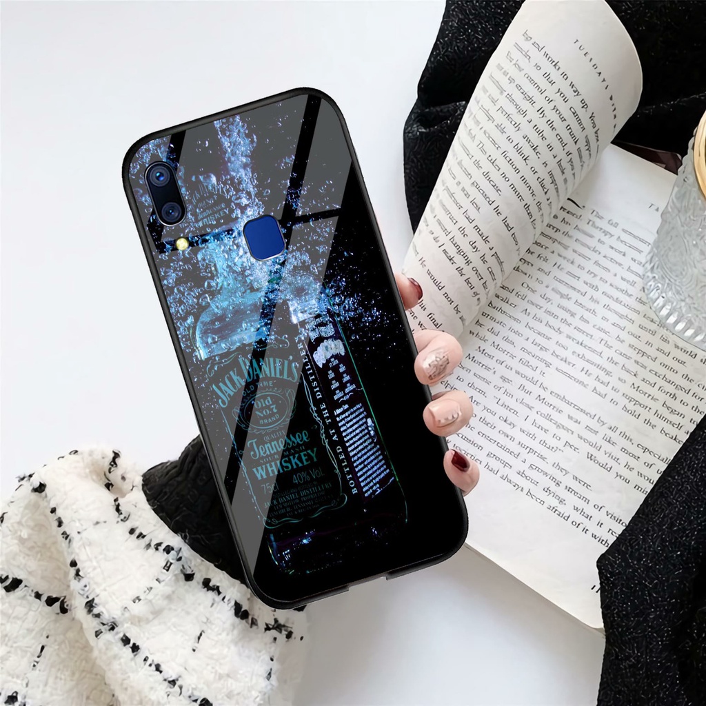 (GC 13) Softcase Kaca Vivo Y91 Y93 Y95 - Kesing Kaca Vivo Y91 Y93 Y95 - Case Cantik Vivo Y91 Y93 Y95