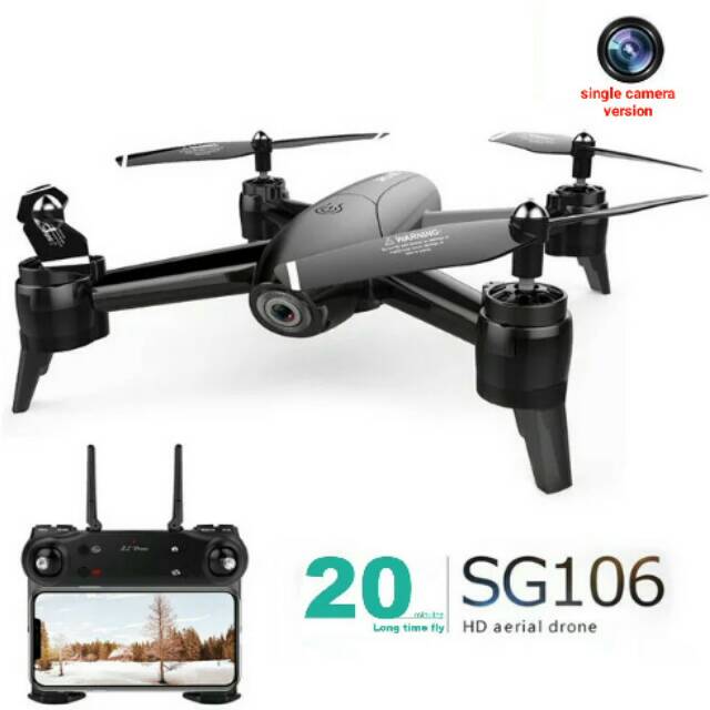 SG106 drone 720p wifi camera 1600mAh battery
