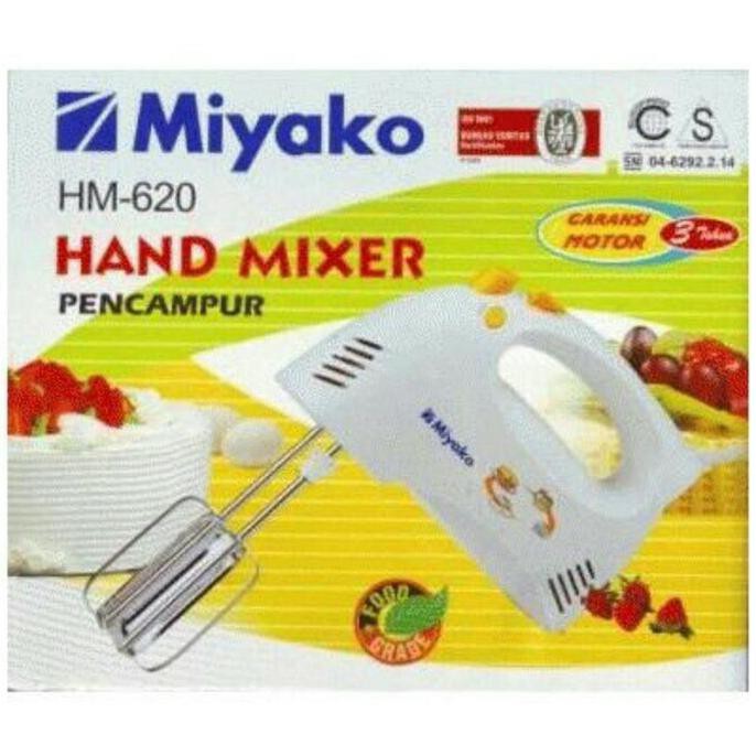 Mixer miyako Hm 620 tanpa mangkok ready produk