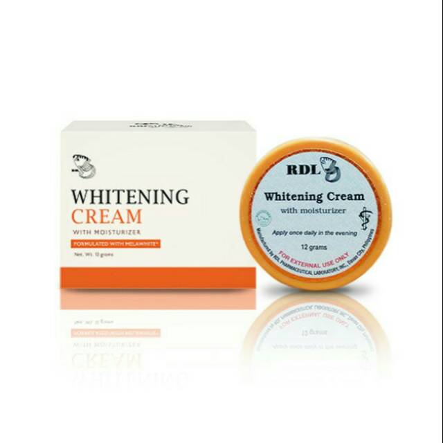 [ASLI & RESMI] RDL WHITENING CREAM WITH MOISTURIZER 12 GR
