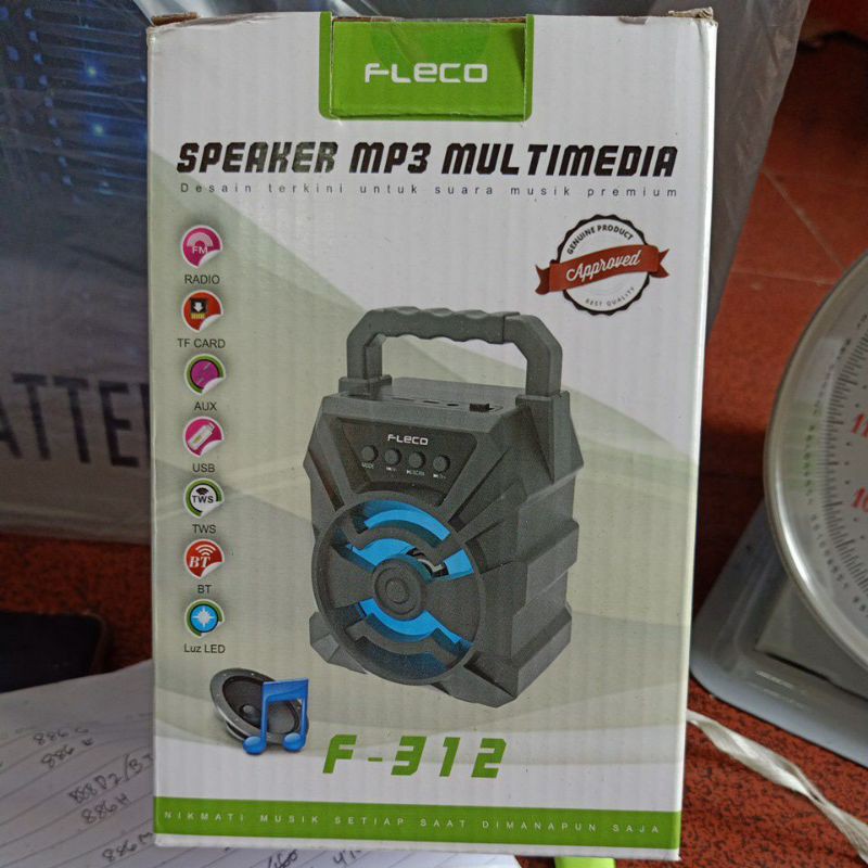 SPEAKER BLUETOOTH Speaker Music Speaker Active Speaker FLECO - Tipe F-312