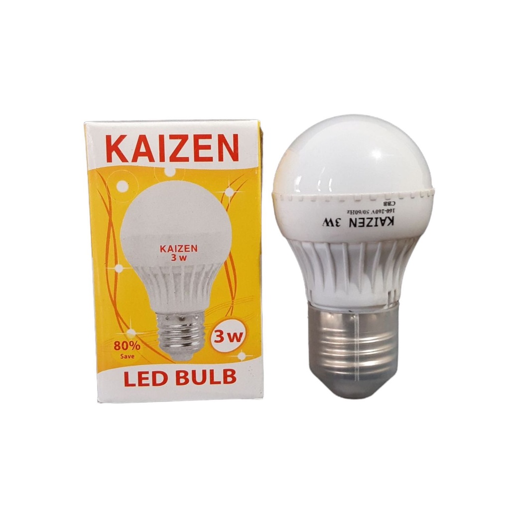 Lampu LED 3w KAIZEN Lamp 3 watt 3 w 3watt GROSIR