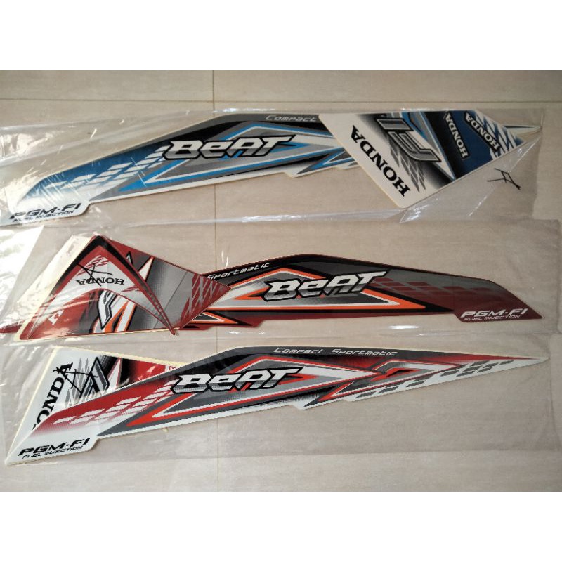 Striping Sepeda Motor Beat tahun 2014 (TIPE A)