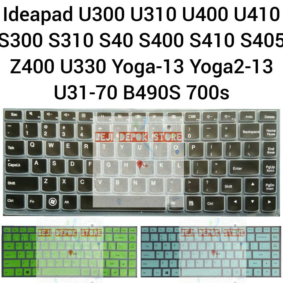 Keyboard Protector Lenovo Ideapad U410 U400 Z400 S300 S400 B490 Yoga-2