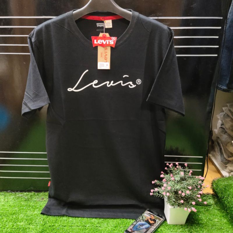 kaos import/kaos oblong levis cowok
