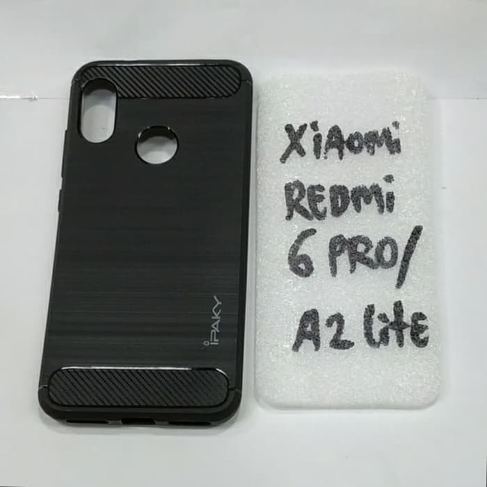 XIAOMI REDMI A2 LITE softcase ipaky silikon karet hitam mantap murah