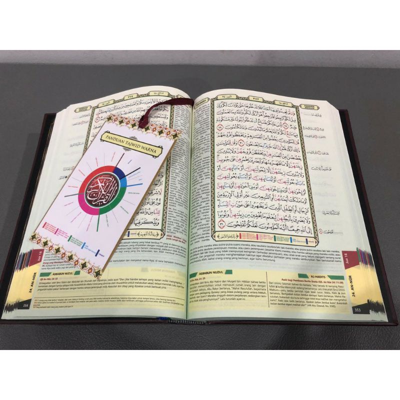 Al-Quran Hafalan Utsmani Madinah A6 HC | Mushaf Terjemah Tajwid Warna - Maana Publishing