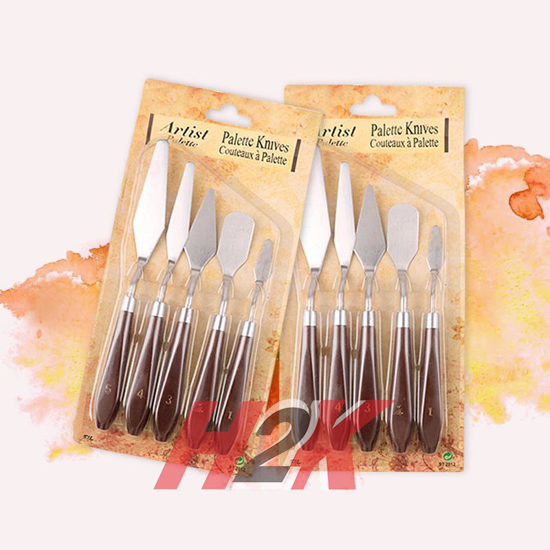

Cake Painting Knife - Pisau Palet - Pisau Lukis Set - Cake Buttercream RB9