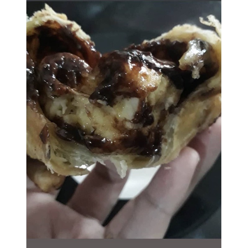

pisang molen coklat