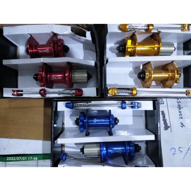 Hub freehub TAWON 32h syte original.  Hub free hub syte 32h suara tawon bearing loncer 32h sesuai ik