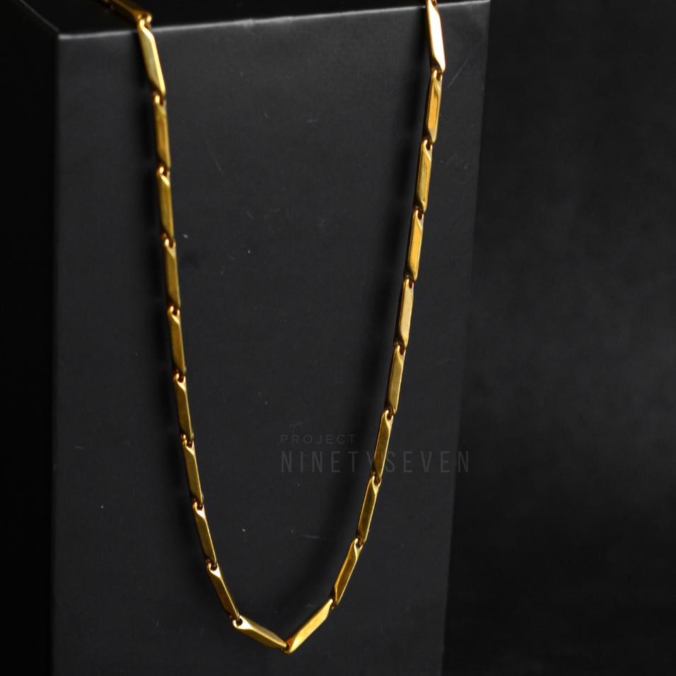 Trend Dicari GENESIS Necklace Kalung Titanium Anti Karat Pria Wanita - Project 97