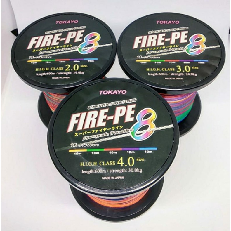 BENANG PE HEARTY RISE TOKAYO FIRE PE LINE