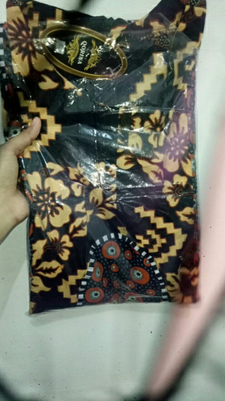 Ms Gamis Batik Sriwedari|manggar|padi Macam Mt Maxi Jumbo Bumil/busui Katun Sogan Allsize Ld104-120
