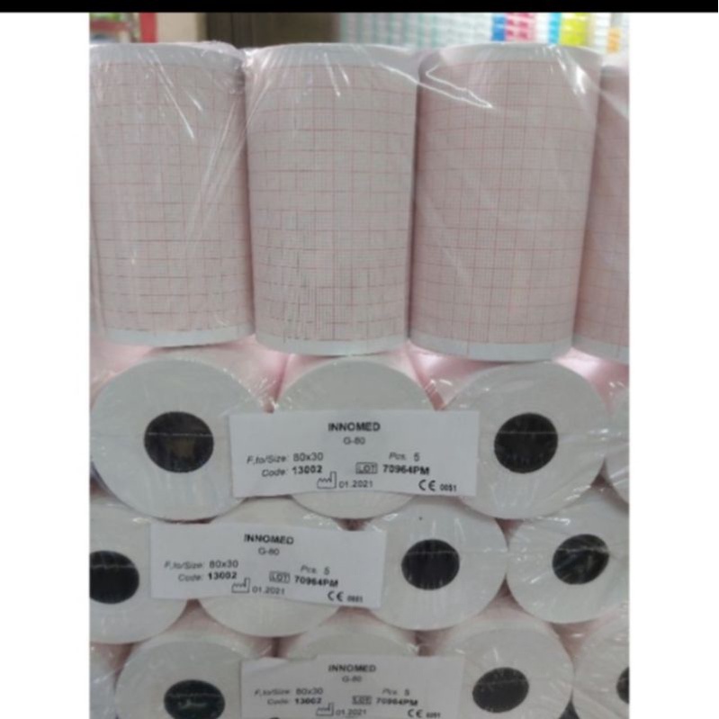 

Kerta EKG/ Kerta Ekage/ ECG/ Thermal Paper/ INNOMED HS112D Alpha