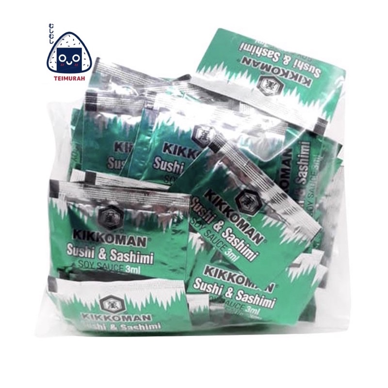 

Kikkoman Sushi & Sashimi Soy Sauce [3 mL/ 100 Sachets]