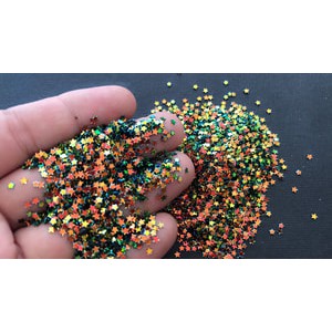 Glitter bintang star glitter nail art make up scrapbooking slime