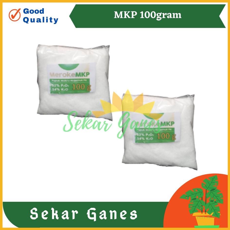 Pupuk Meroke Mkp Repack 100 Gram / Mono Kalium Booster Pembungaan Dan Pembuahan Repacking Termurah