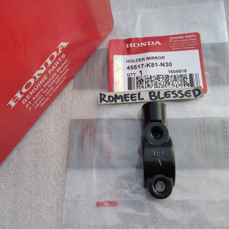 DUDUKAN SPION KLEMAN SPION BEAT STREET VARIO 125 LED VARIO 150 LED BEAT POP SCOOPY FI /K81