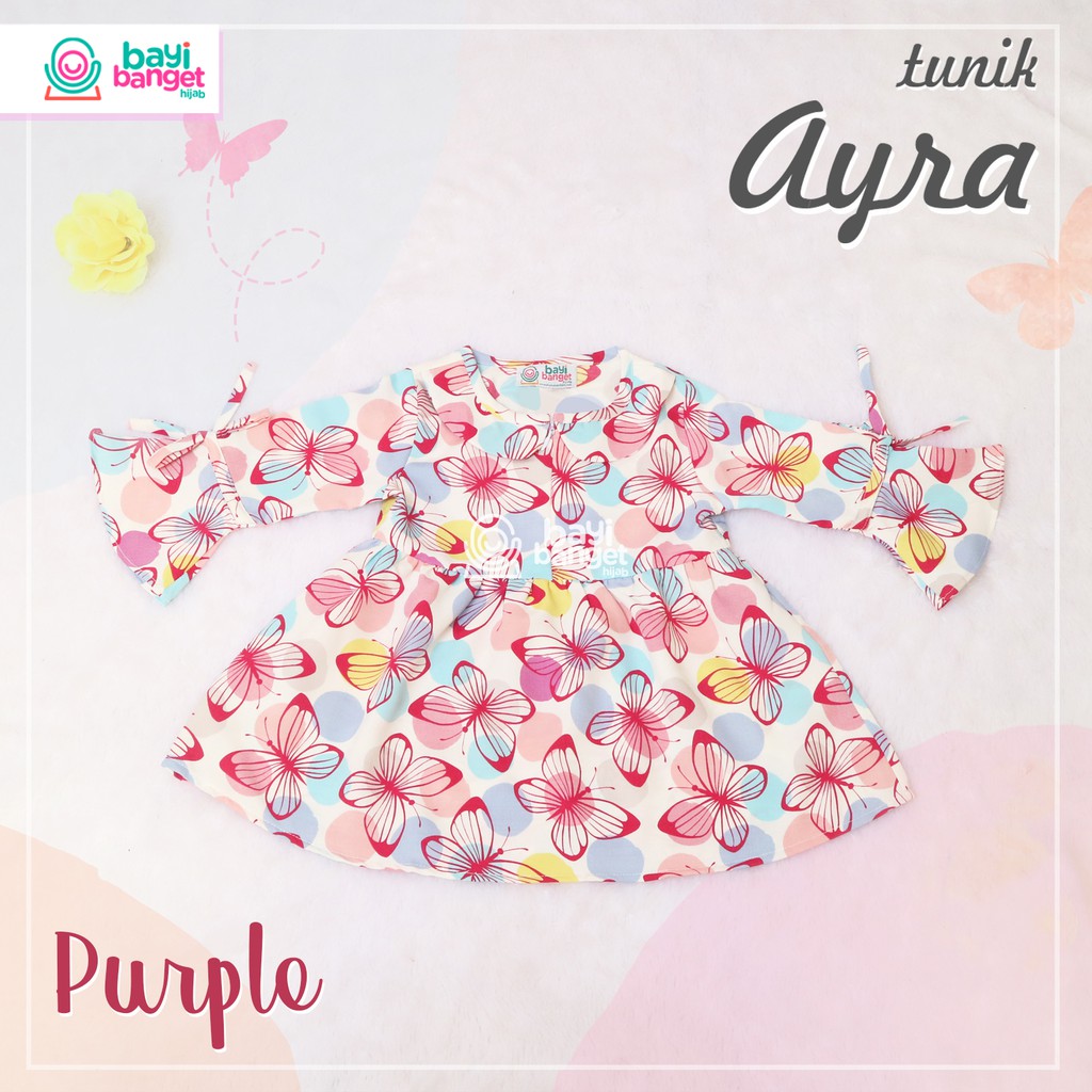 Tunik Anak Bayi Balita Perempuan Muslim Syari Premium 