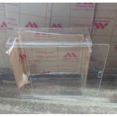 box serbaguna acrylic sliding 30x25x10