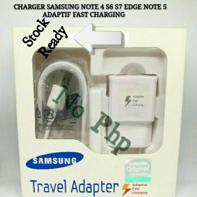 CHARGER SAMSUNG GALAXY NOTE 4 NOTE 5 S6 S7 EDGE FAST CHARGING ORIGINAL 100%