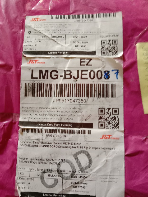 Hem Batik Anak 1 Sampe 12 Tahun