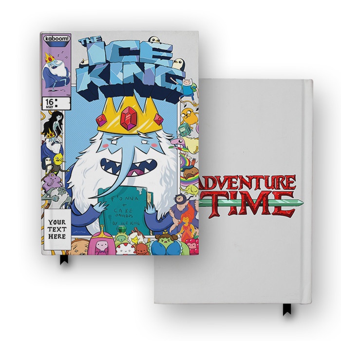 

Buku Catatan Adventure Time The Ice King Agenda Jurnal Notebook Custom
