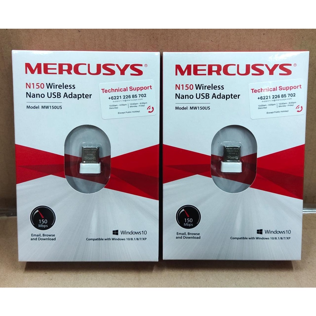 MERCUSYS MW150US/N150 WIRELES USB ADAPTER NANO 150MBPS