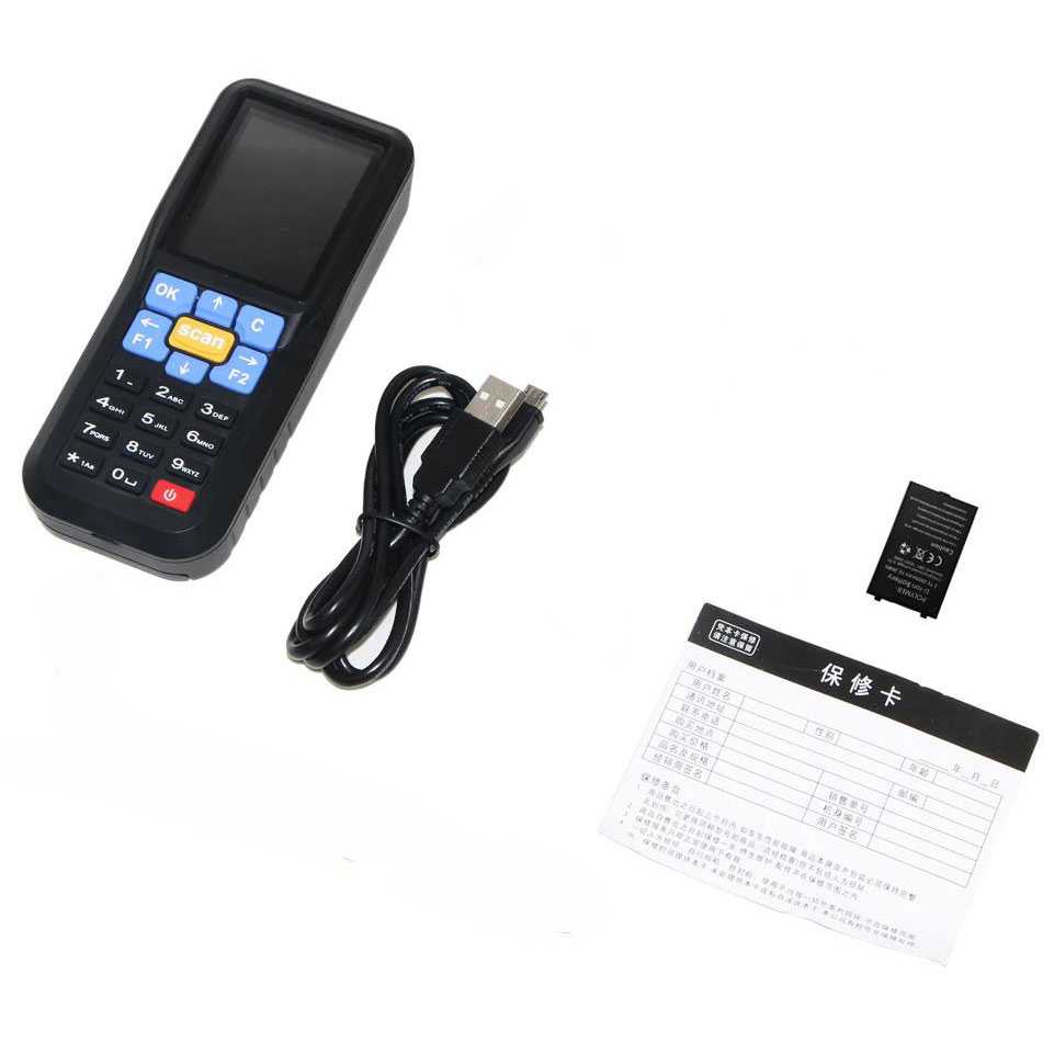 IDN TECH - Mini Data Collector Scanning Stock Wireless Barcode Reader - NT-C6