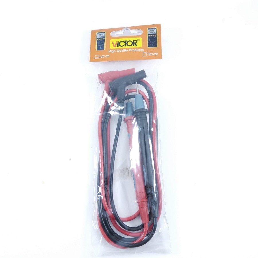 Kabel Tester Victor 1000 Volt 20a 90cm Probe 1000v 20 Ampere Kualitas Super Ujung Tumpul