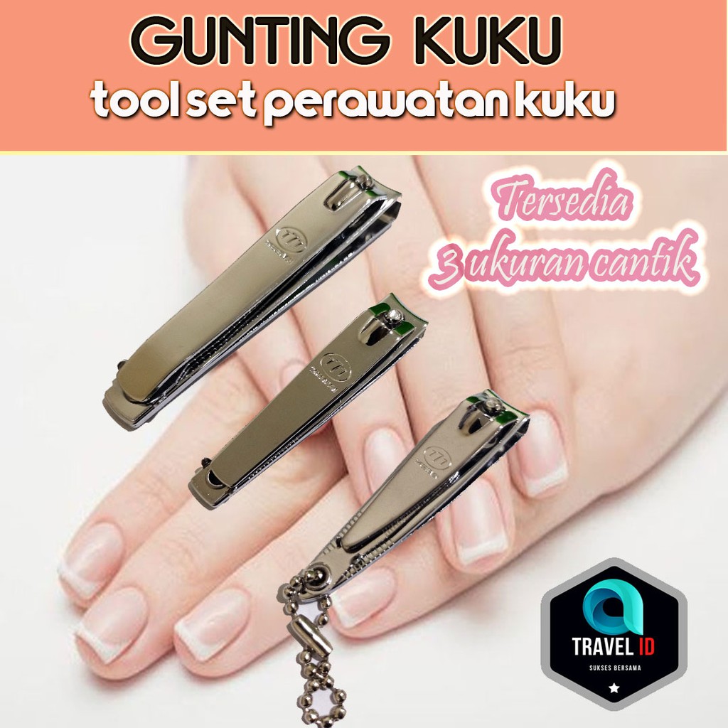 GUNTING KUKU PEMBERSIH KUKU  777 SEMUA UKURAN - MANICURE PEDICURE SET