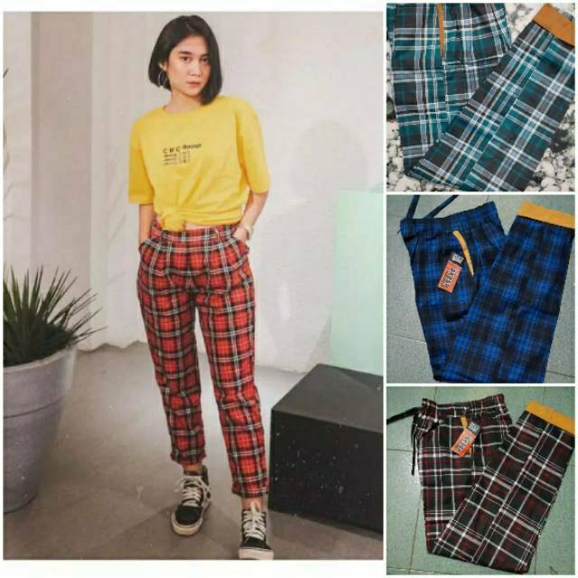 HB CELANA  BAGGY  PANT ZARA KOTAK  RUFINA MURAH MERIAH30 