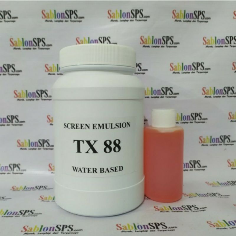 TX 88 OBAT AFDRUK SCREEN EMULSION GREEN 1KG