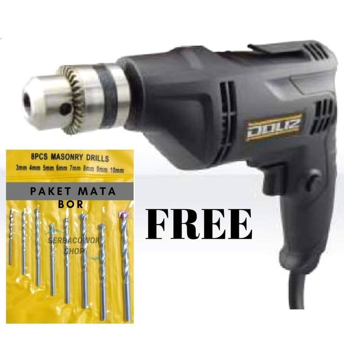 Paket Promo Mesin Bor 10 Mm Doliz Ba 632 320 W Free Mata Bor Set